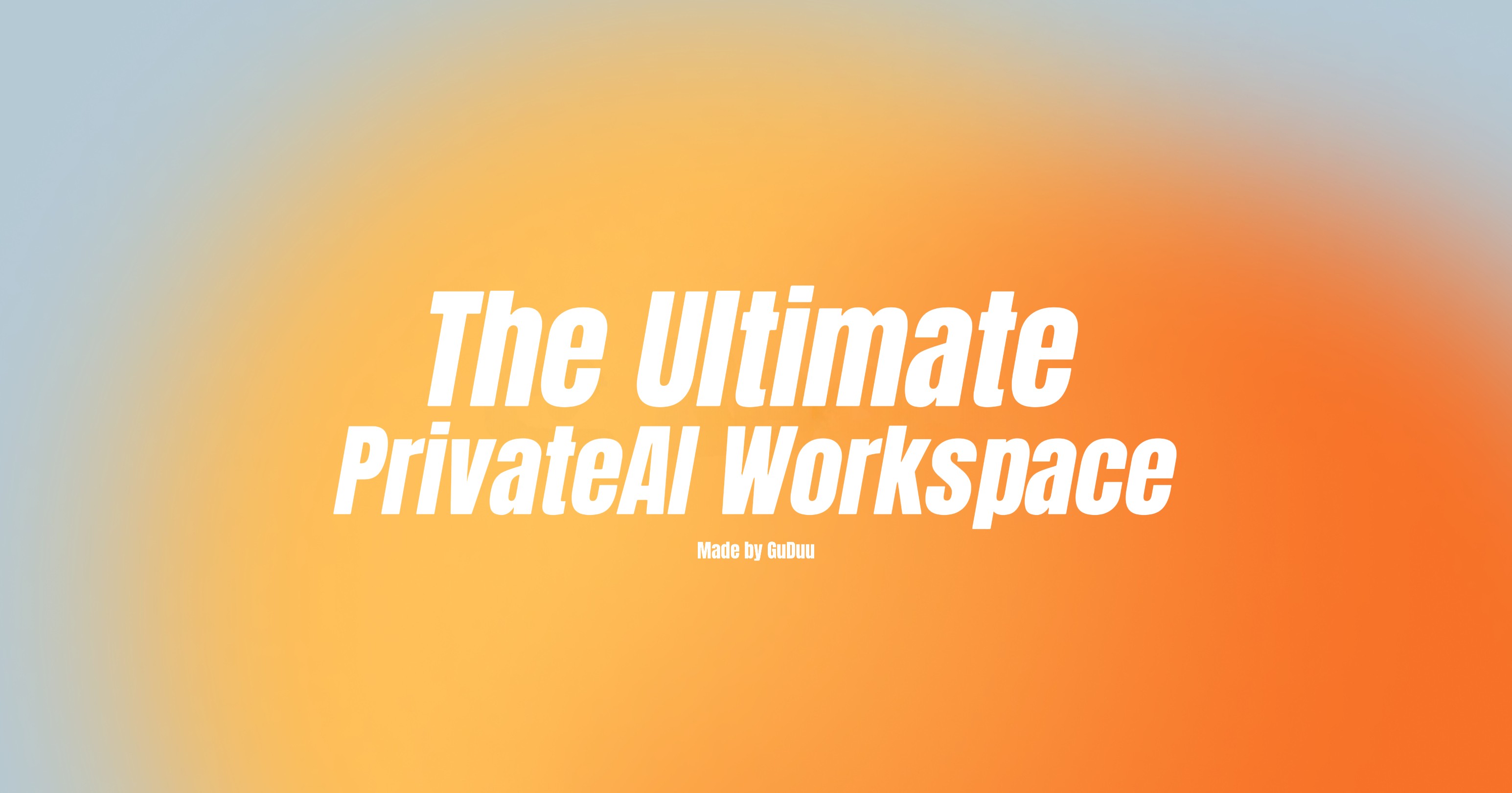 Logo on colored background